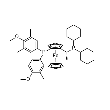 (R)-1-[(S)-2-(二-(4-甲氧基-3,5-二甲苯基)膦)二茂鐵基]乙基-二環(huán)己基膦
